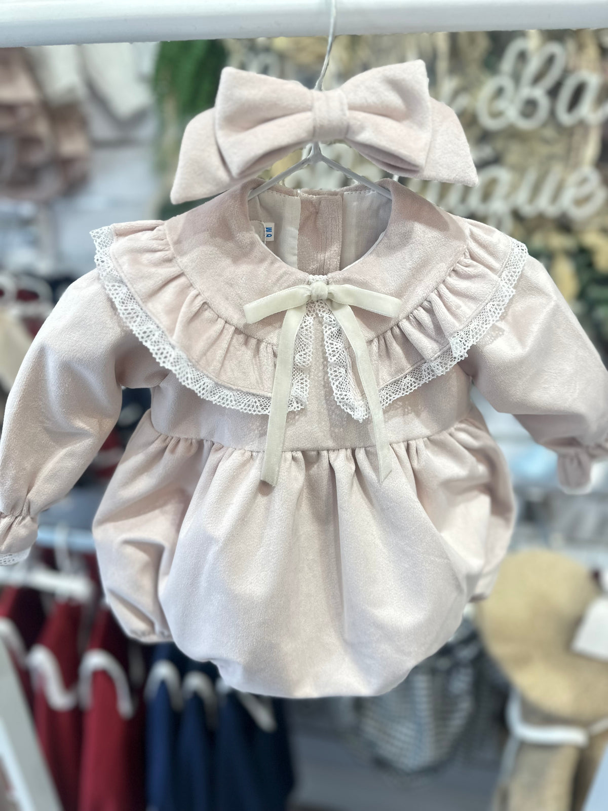 Be Chic pink romper