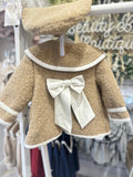 Be Chic beige boucle coat