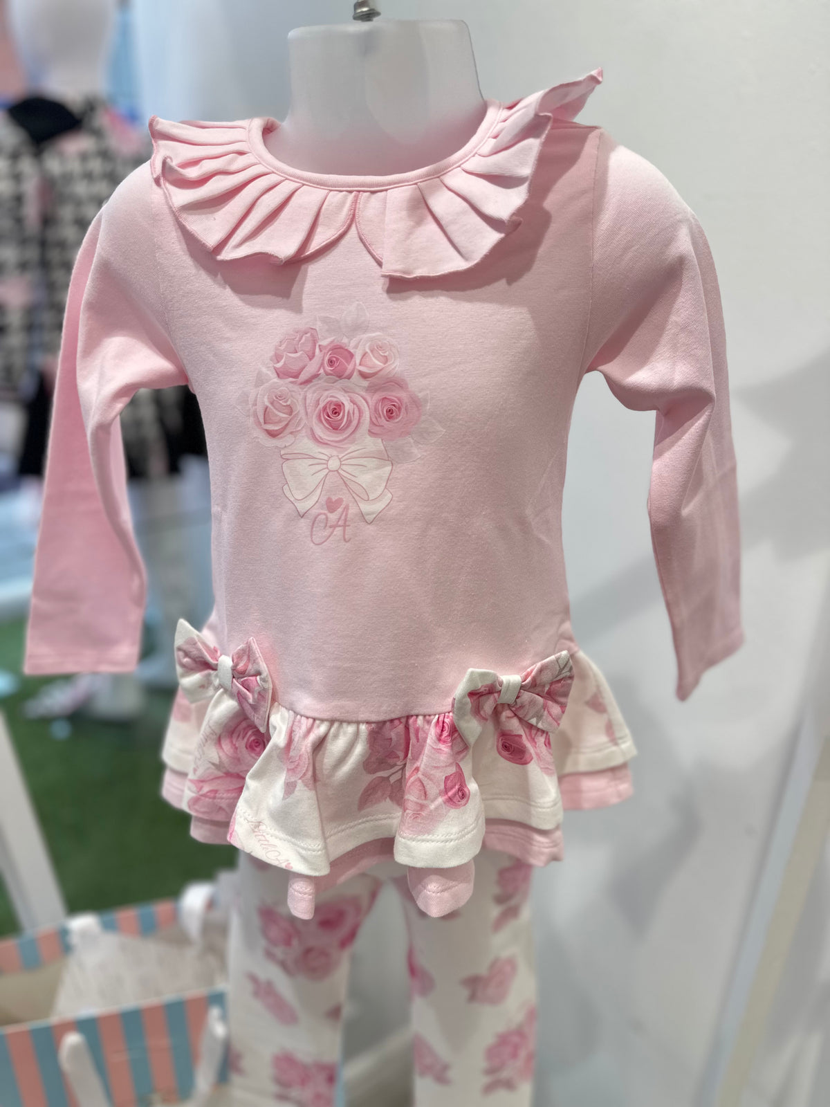 Adee LittleA Daisy leggings set