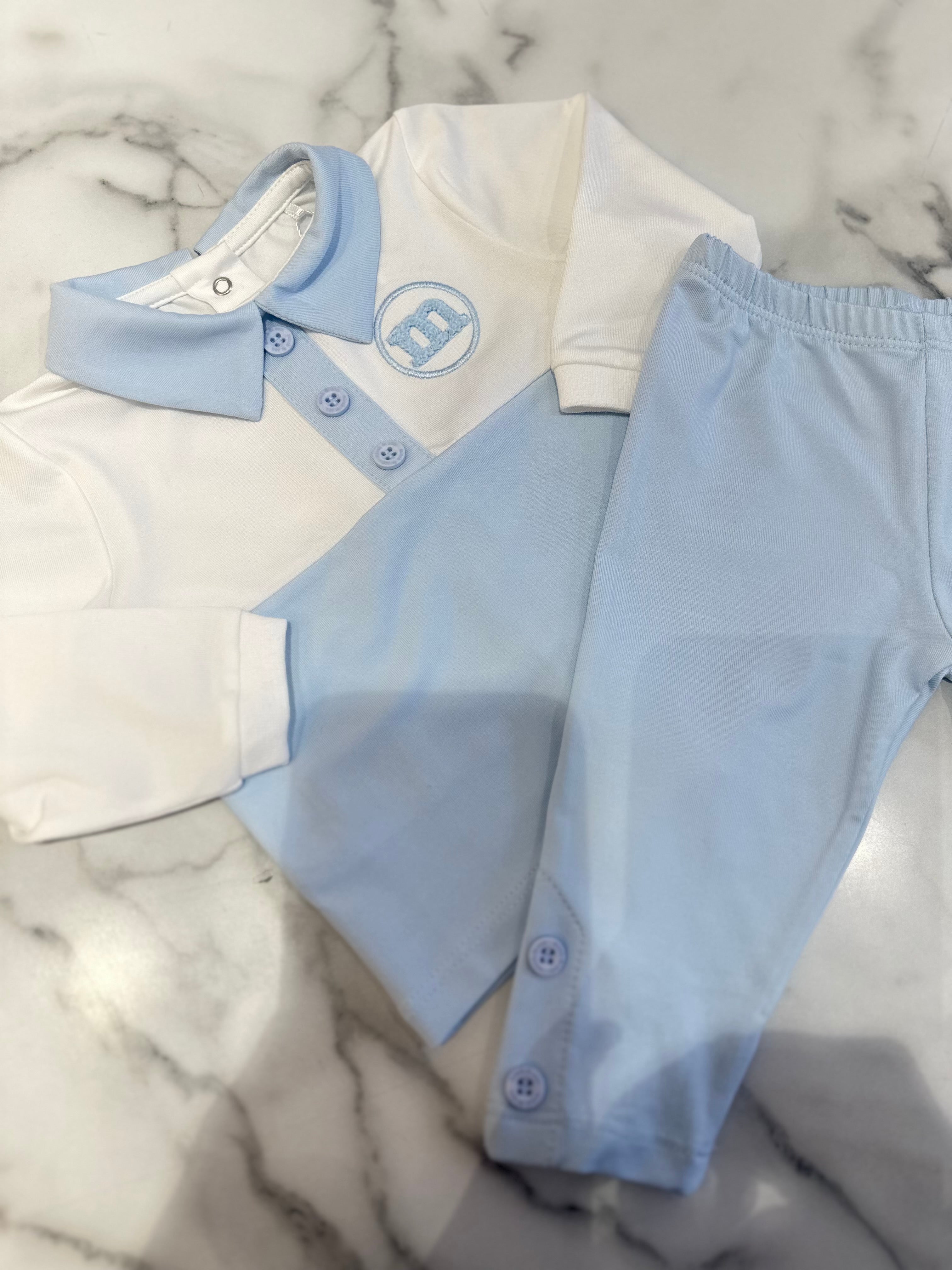 Mitch and son tracksuit
