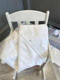 Baby Gi towel with blue crown