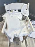 Baby Gi white babygrow