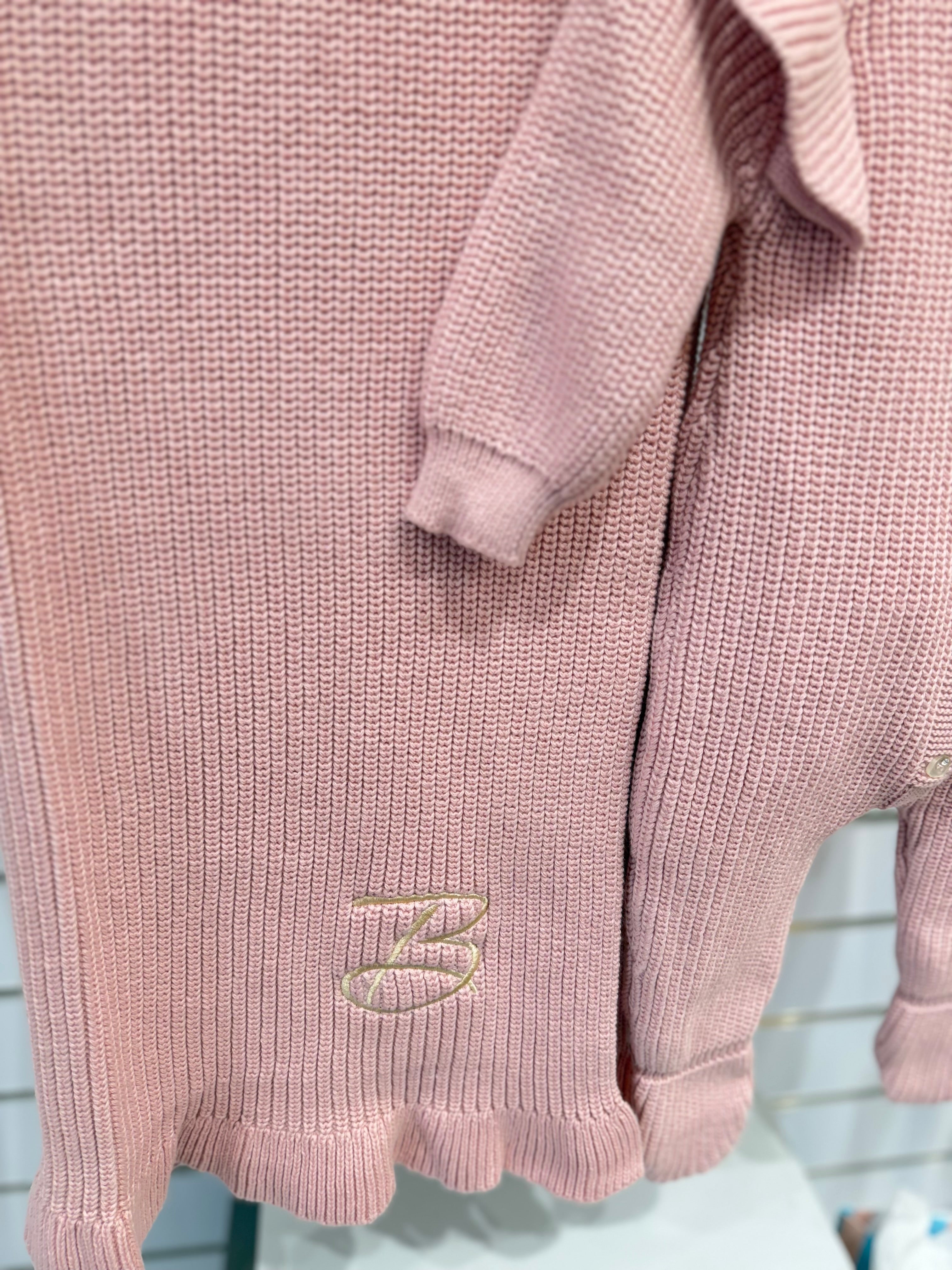 Dusty pink knit set