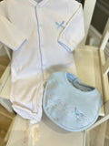Calamaro blue bib