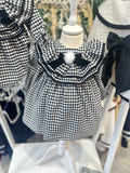 Be Chic black & white dress