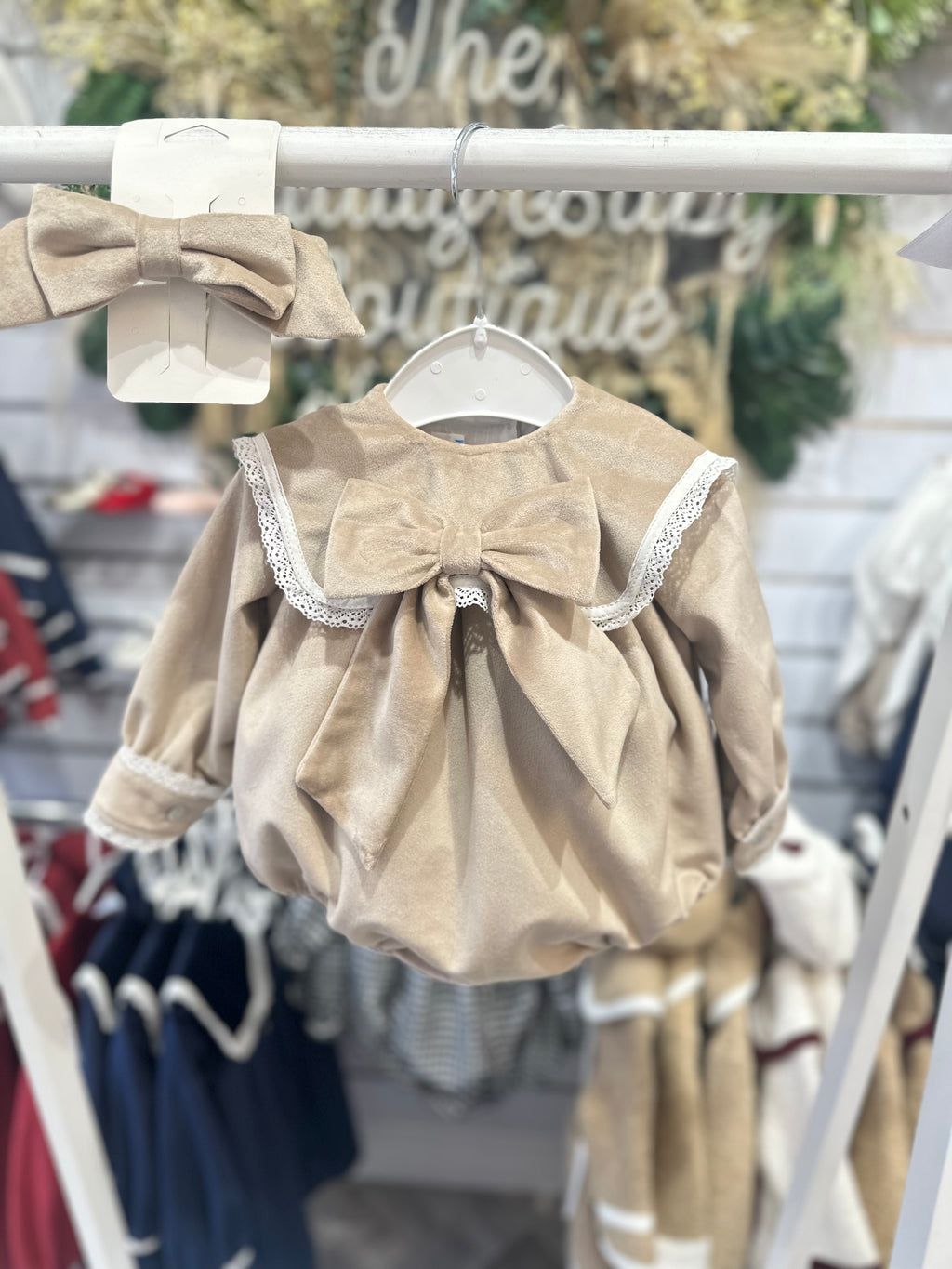 Be Chic beige romper