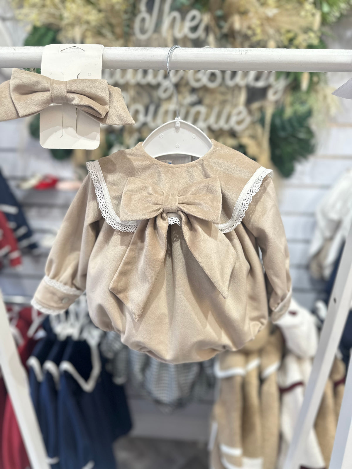 Be Chic beige romper