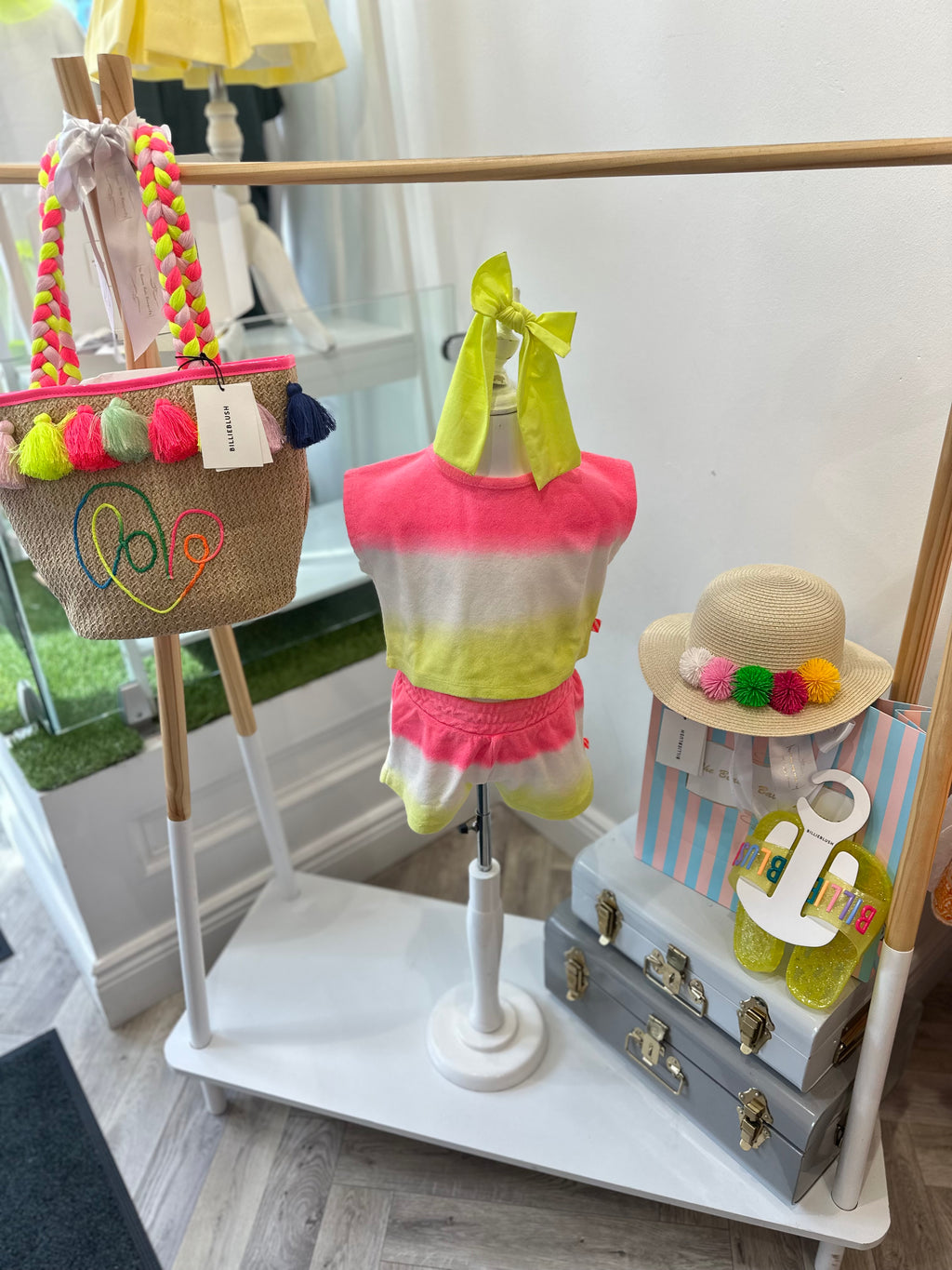 Billie Blush towelling co ord