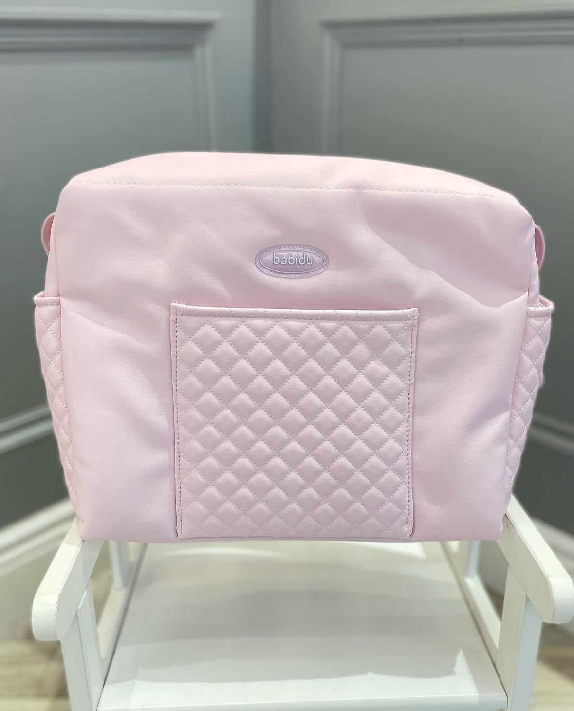 Pink Quilted Babidu bag