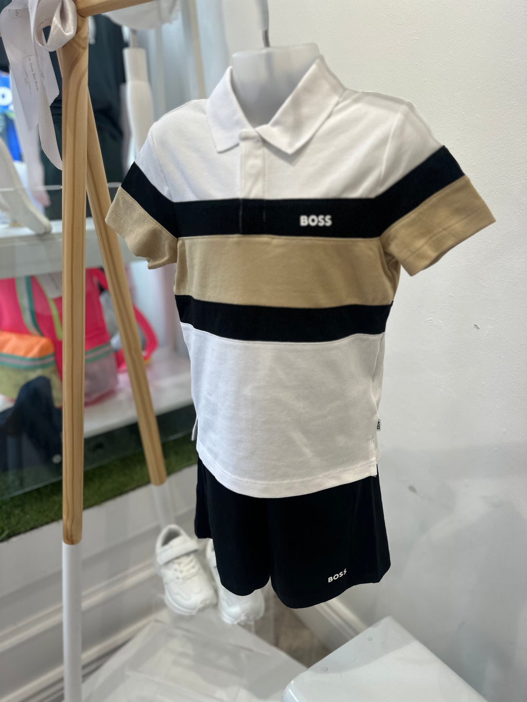 Hugo Boss polo T-shirt & shorts