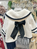 Be Chic cream & black coat