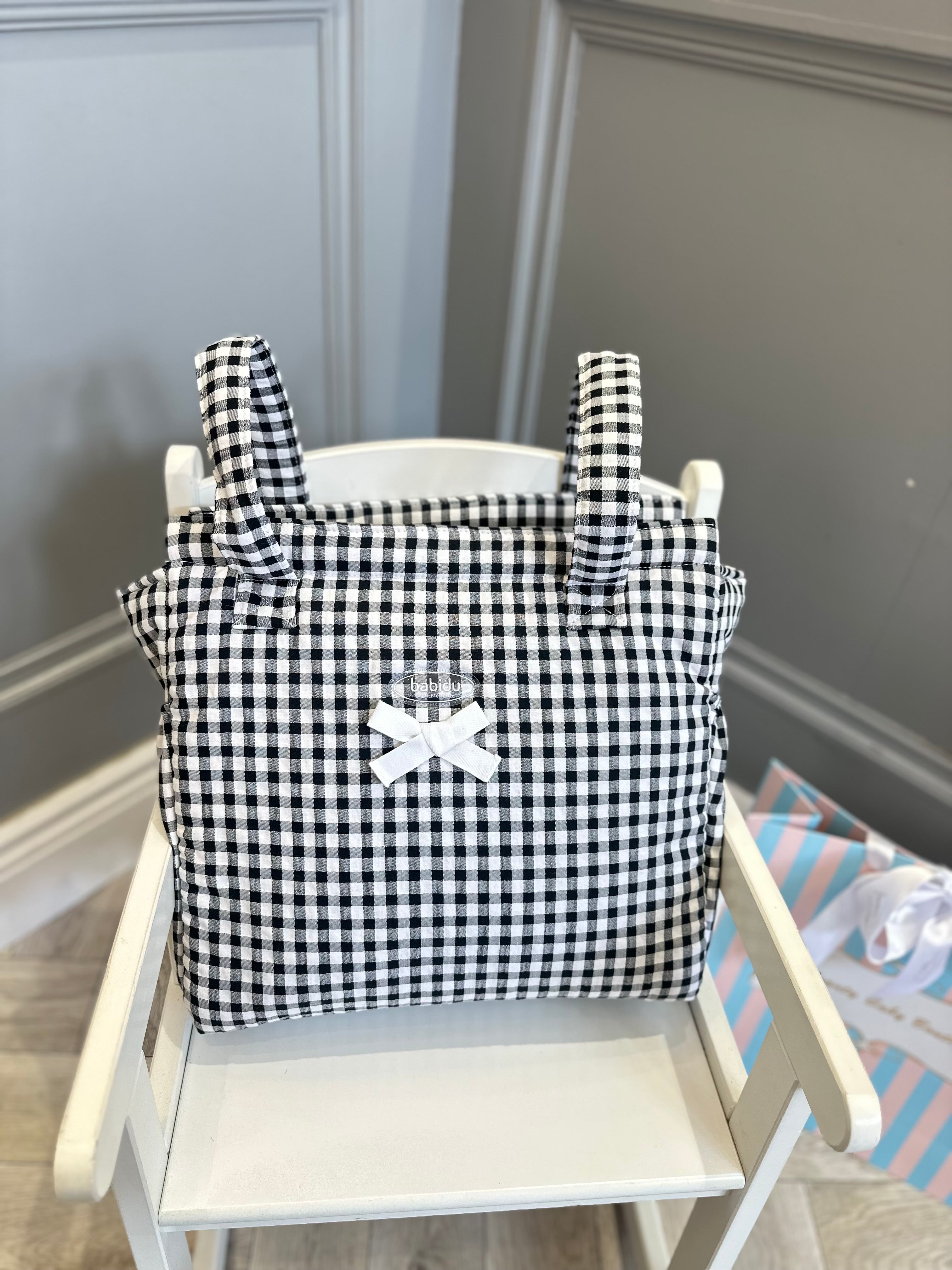 Babidu Gingham bag