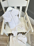 Calamaro babygrow with Grey