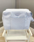 Blue quilted Babidu bag