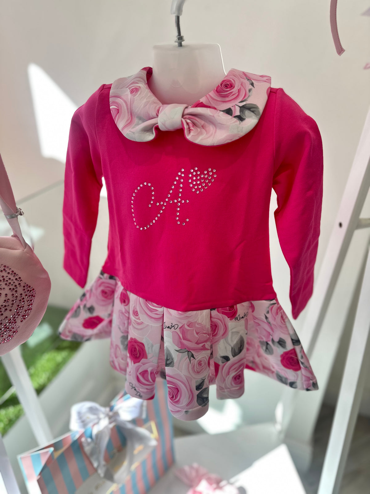 Adee fuchsia Aspen dress