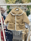 Be Chic beige boys coat