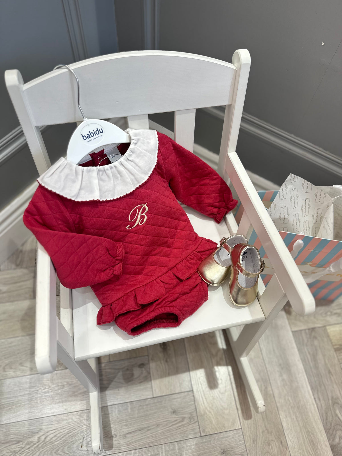 Babidu girls red set