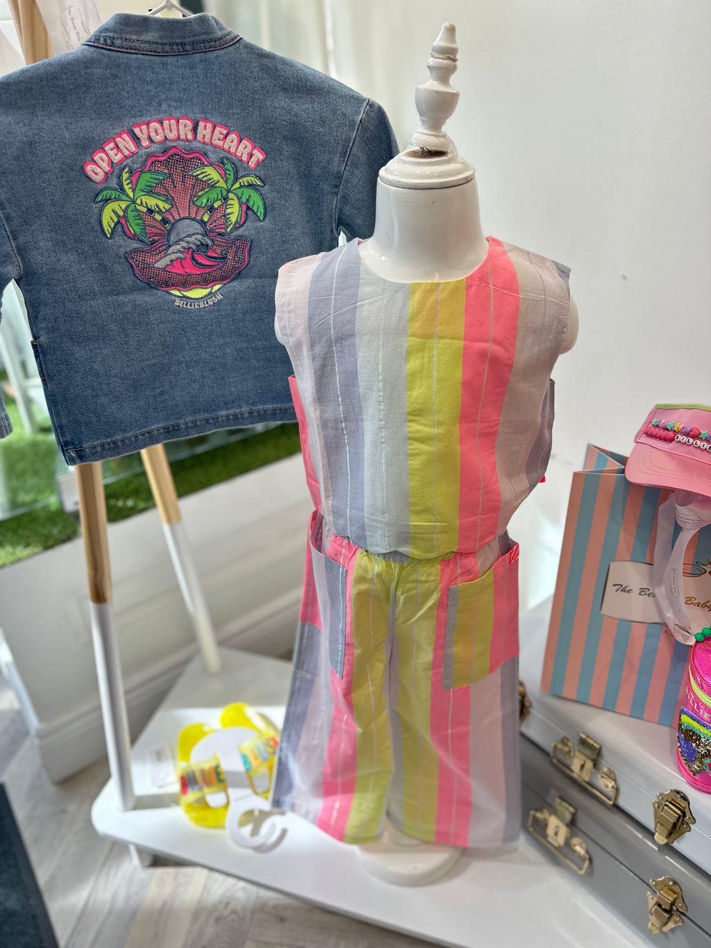 Billie blush linen co ord