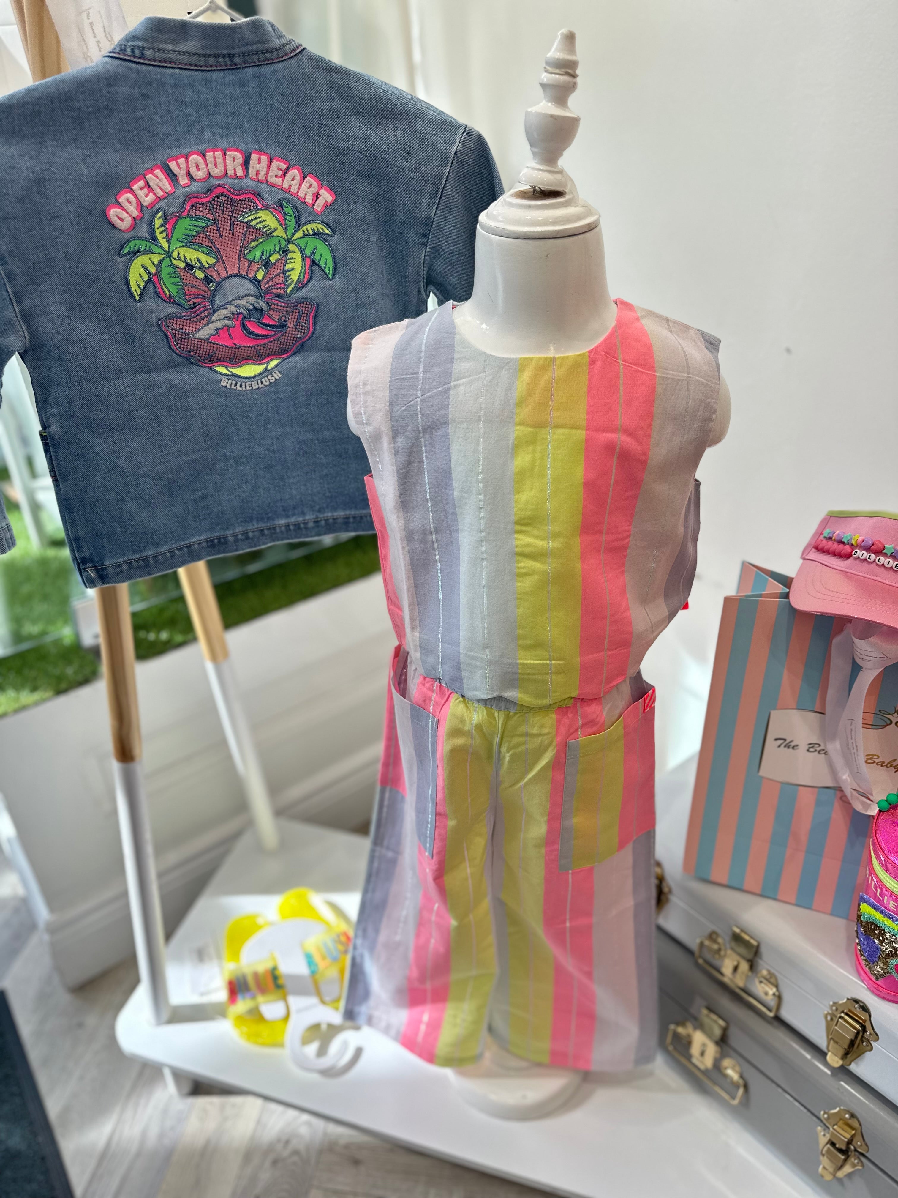 Billie blush linen co ord