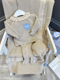 Juliana beige knitted set