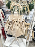 Be Chic beige velour dress