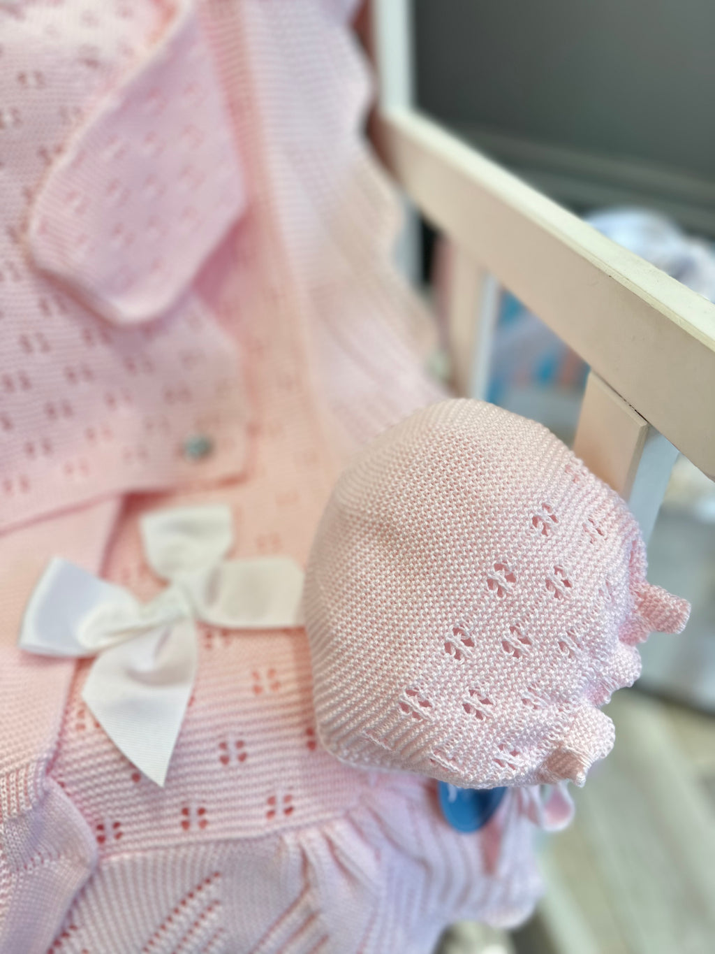 Juliana knitted pink set
