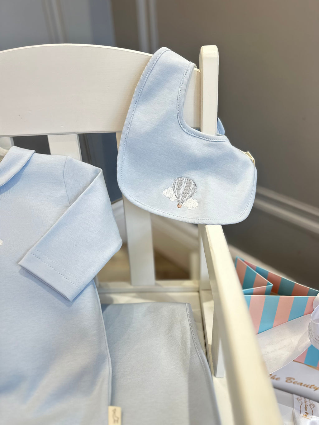 Baby Gi hot air balloon babygrow