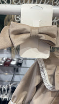 Be Chic beige bow