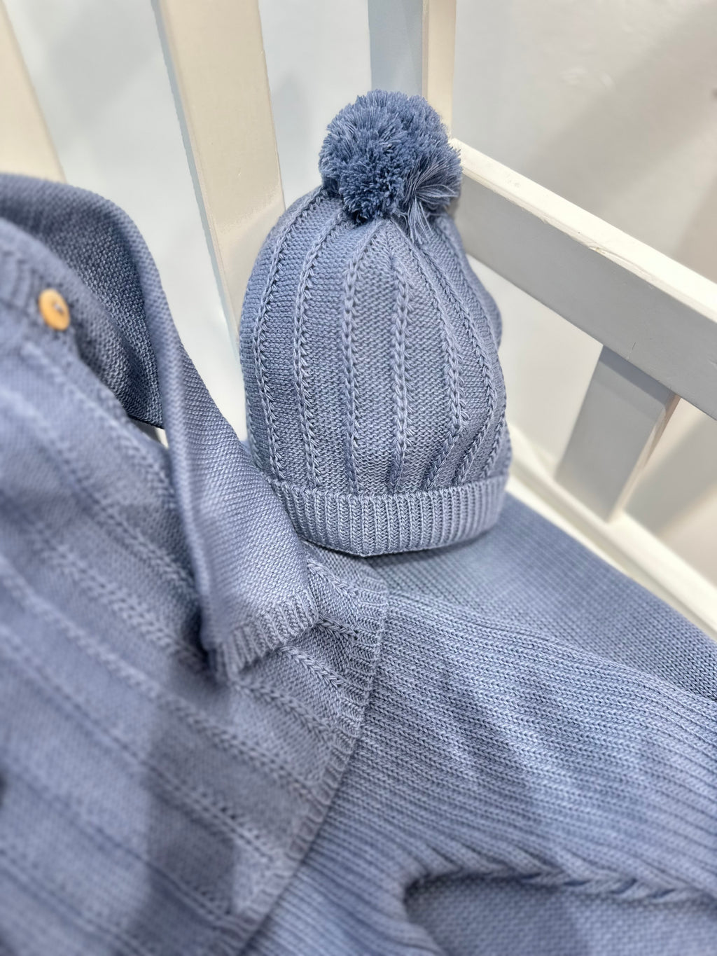Babidu dark blue knit set