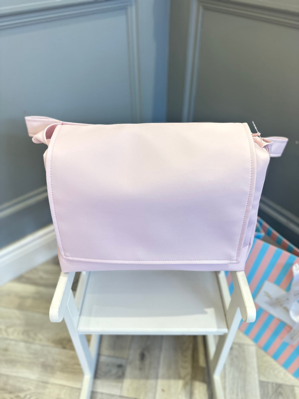 Pink Spanish changing bag