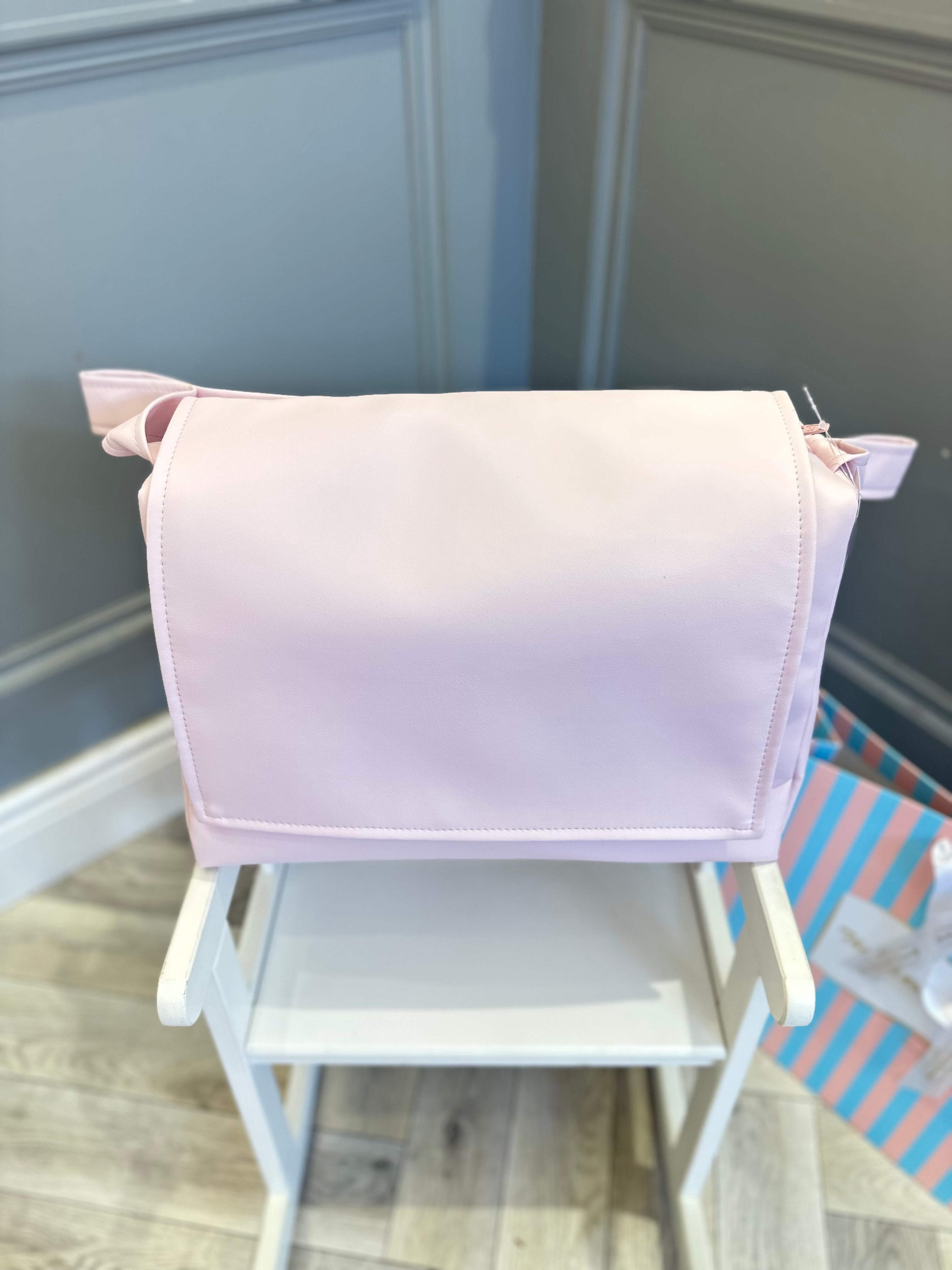 Pink Spanish changing bag