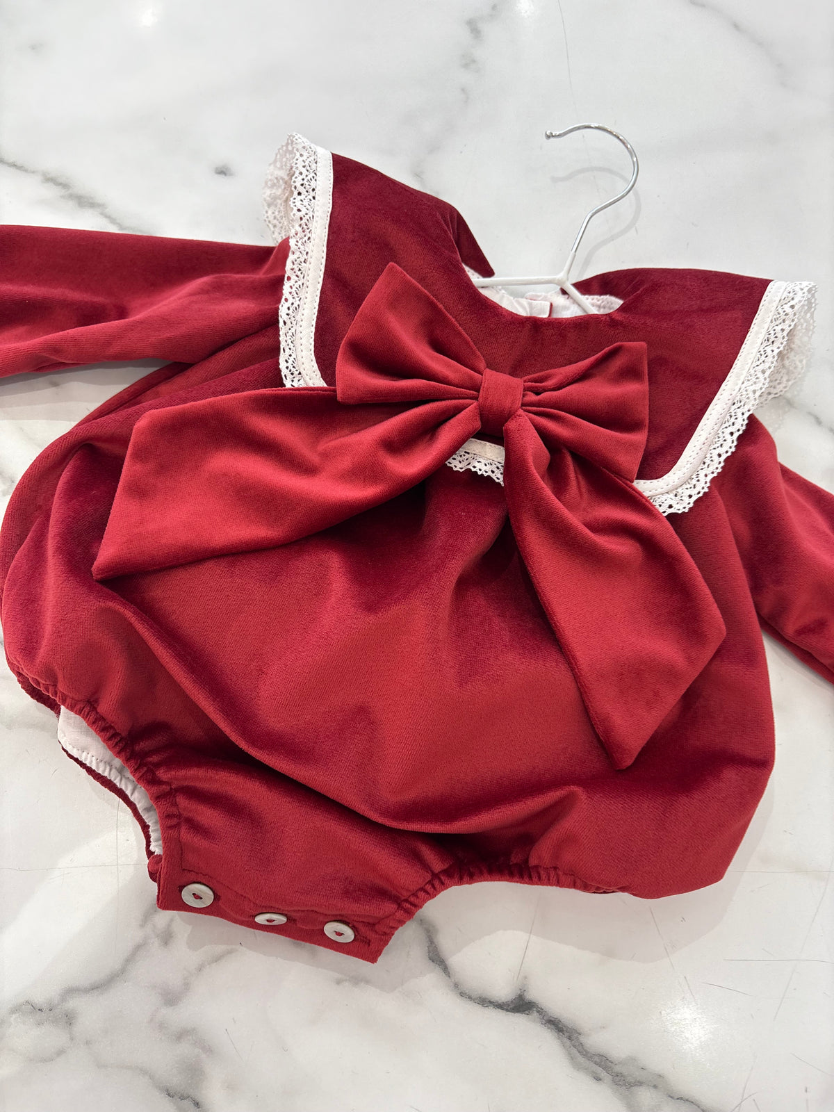 Be Chic red romper