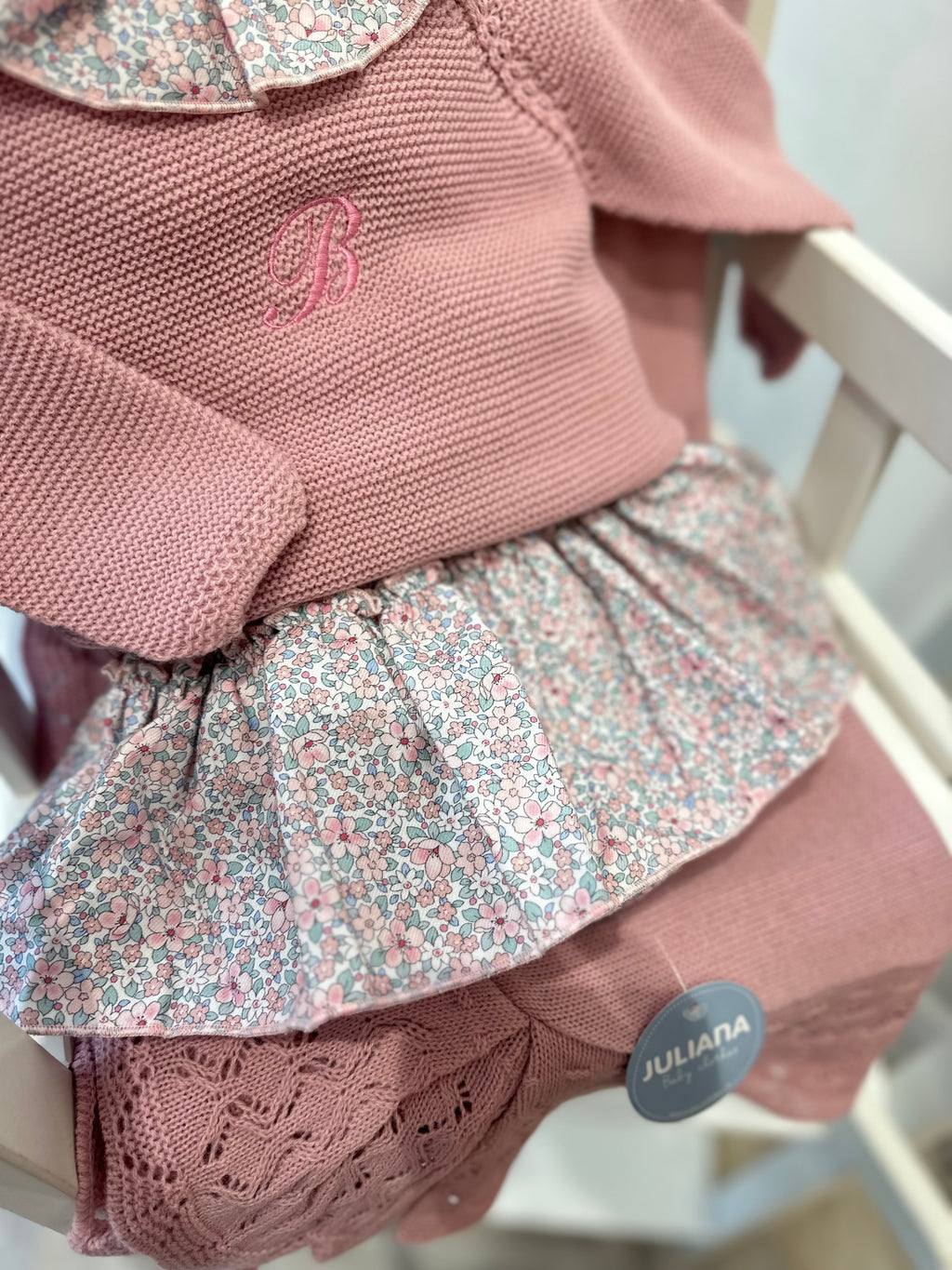 Juliana pink floral two piece