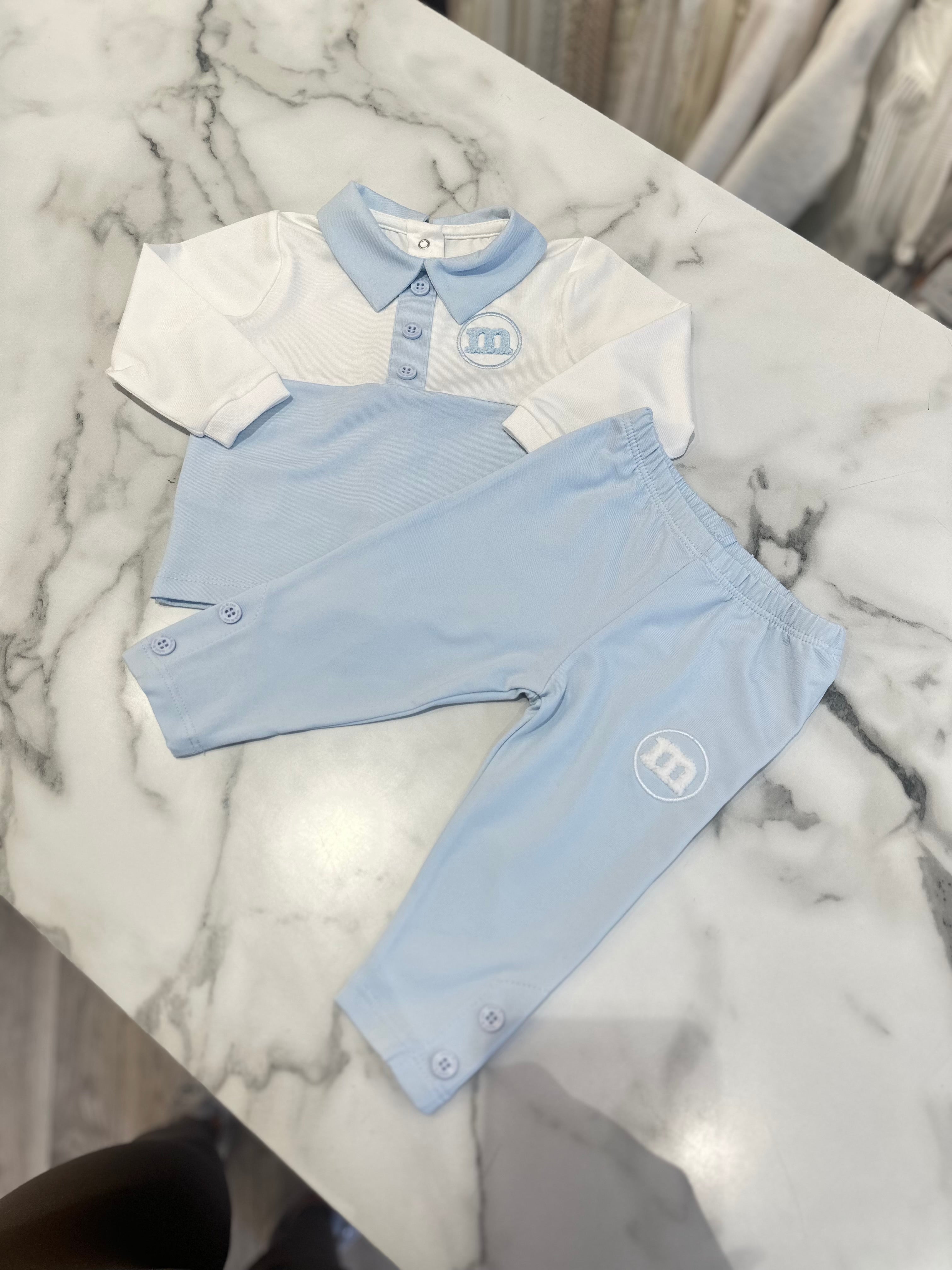 Mitch and son tracksuit