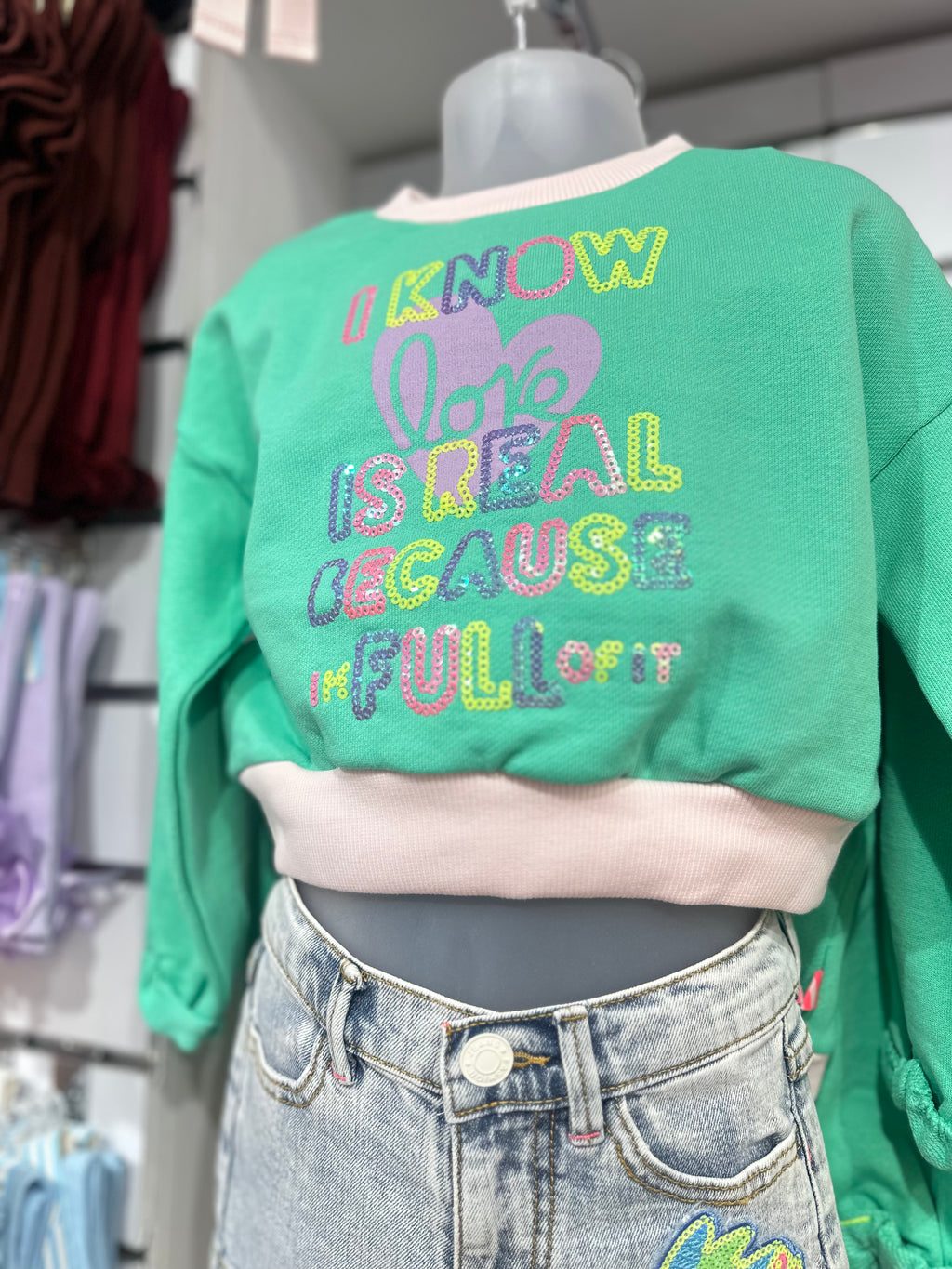 Billie Blush sweater