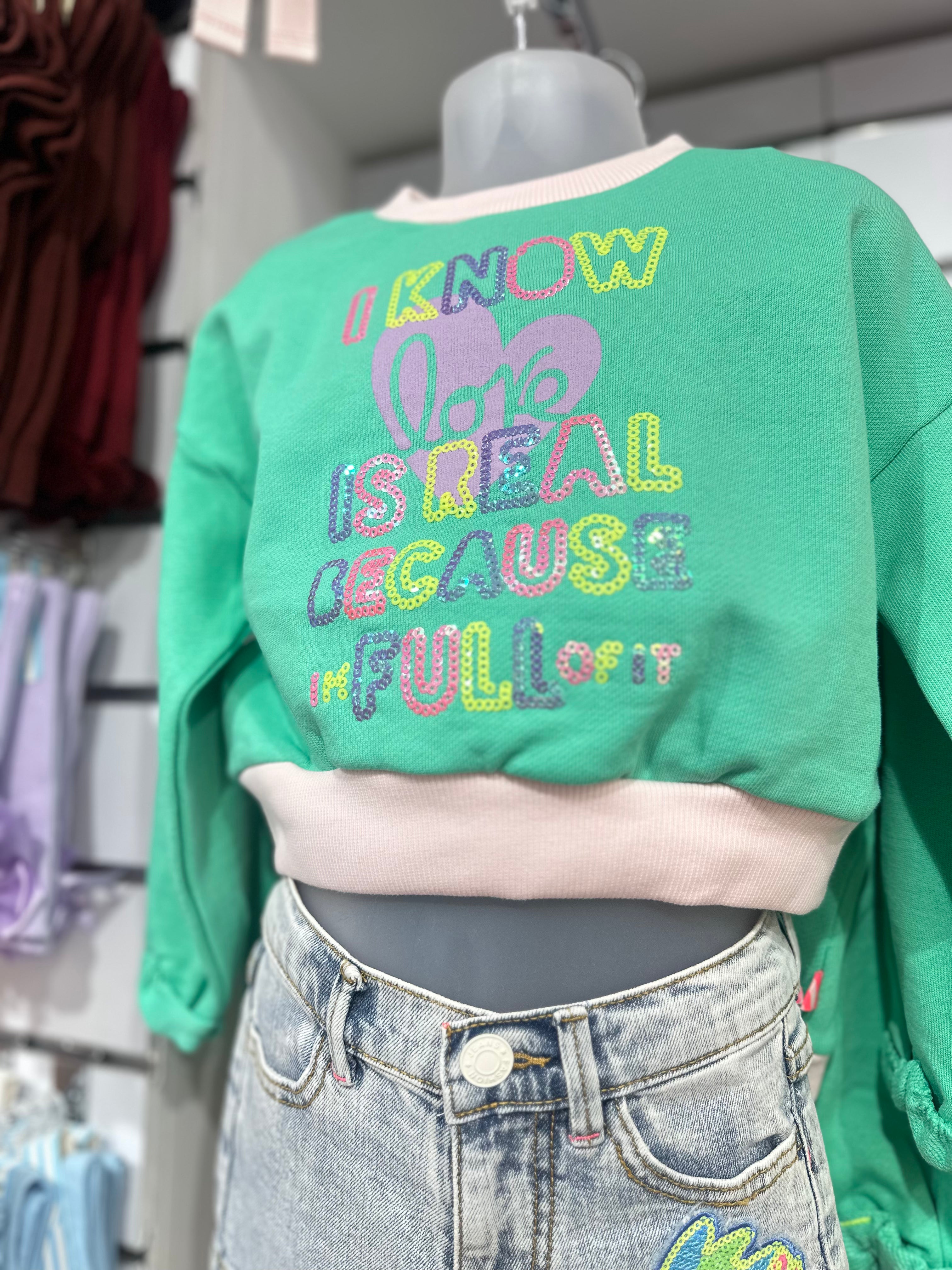 Billie Blush sweater