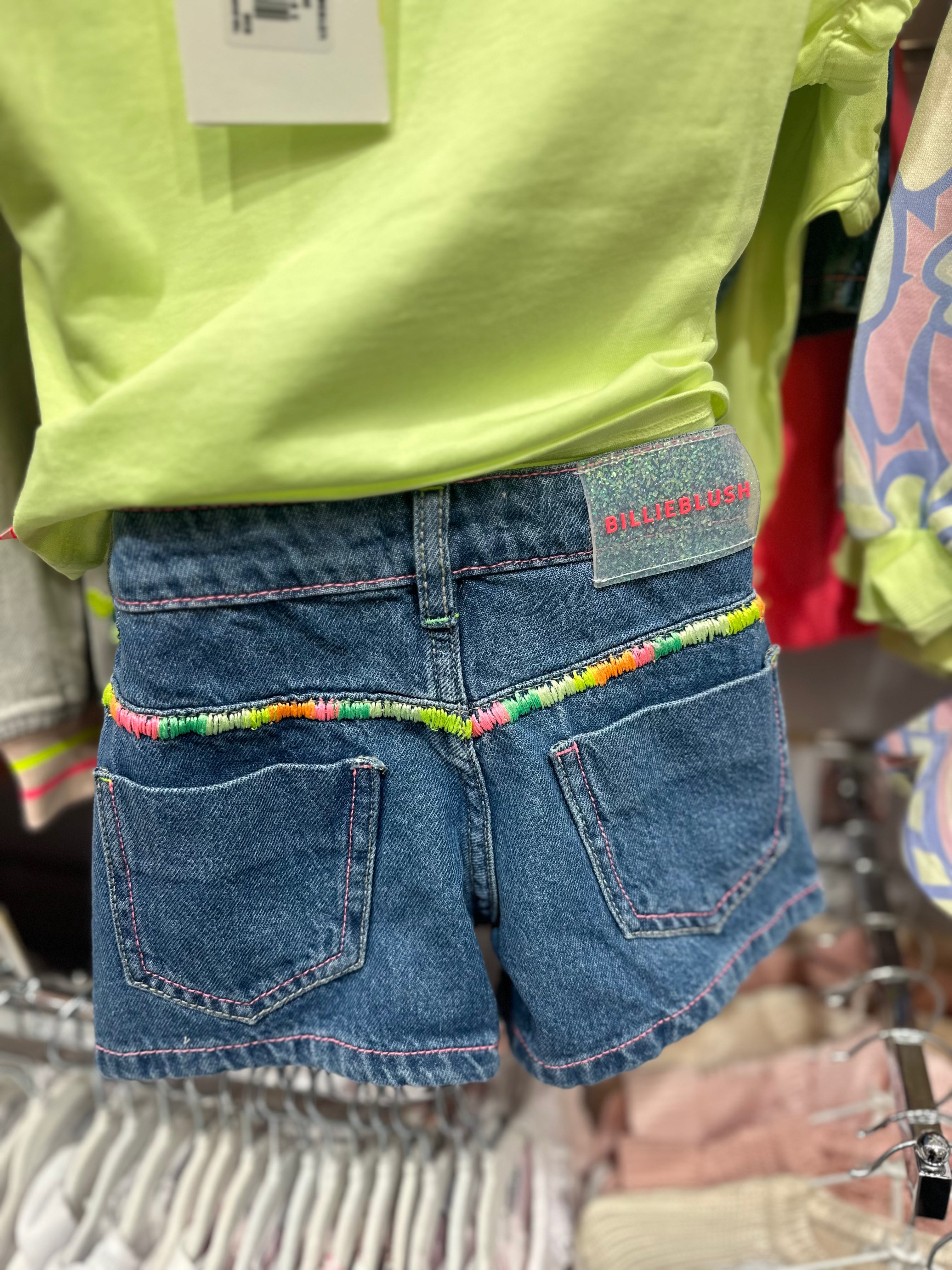 Billie Blush denim shorts